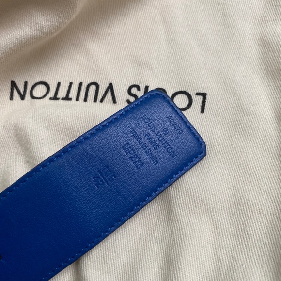 Louis Vuitton LV + NBA Reversible Monogram Belt - Picture 6 of 7